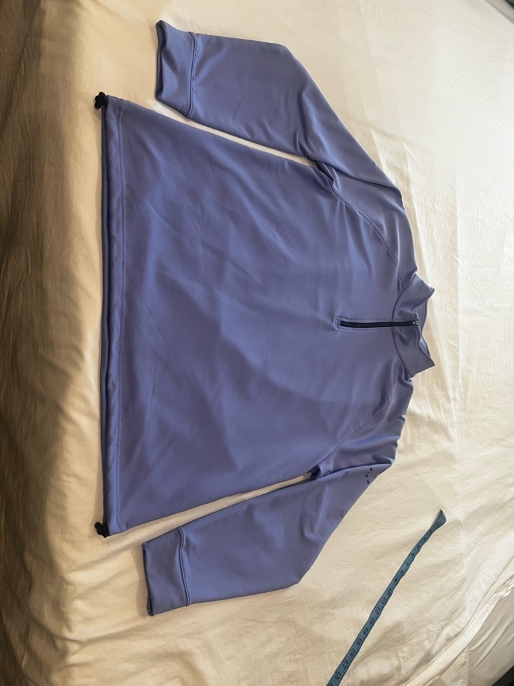 Men's Dunning Golf Zip-Up Quarter-Zip Sweater - Lavender